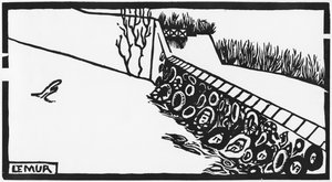 壁 作： Felix Edouard Vallotton